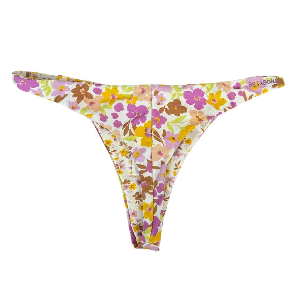 NWT Billabong Sungazers Reversible Maya Bikini Bottoms Size L/12 Beach Swimwear - Picture 6 of 6